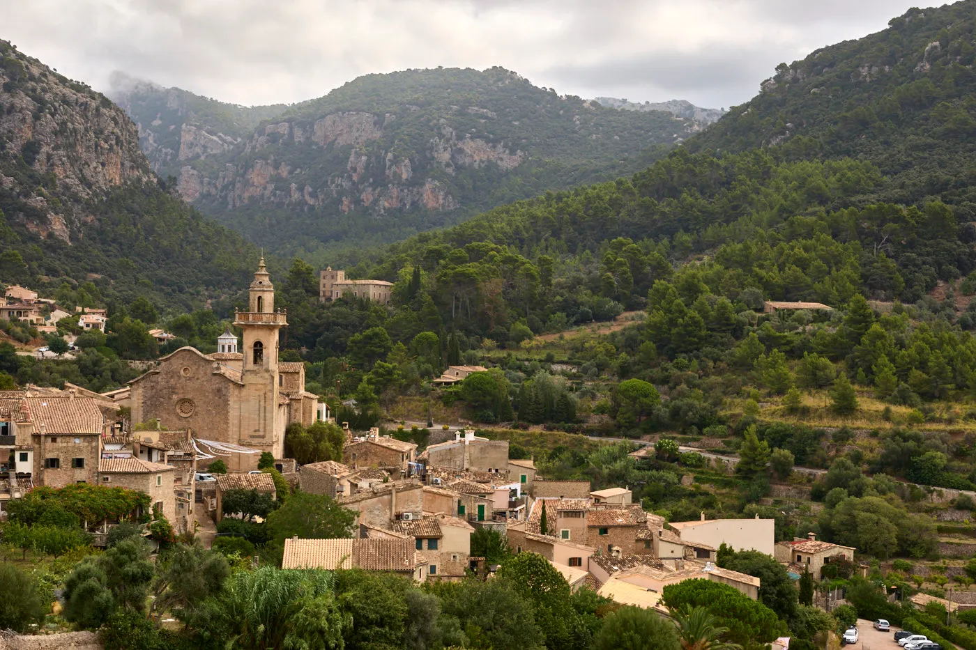 Valldemossa village view mallorca